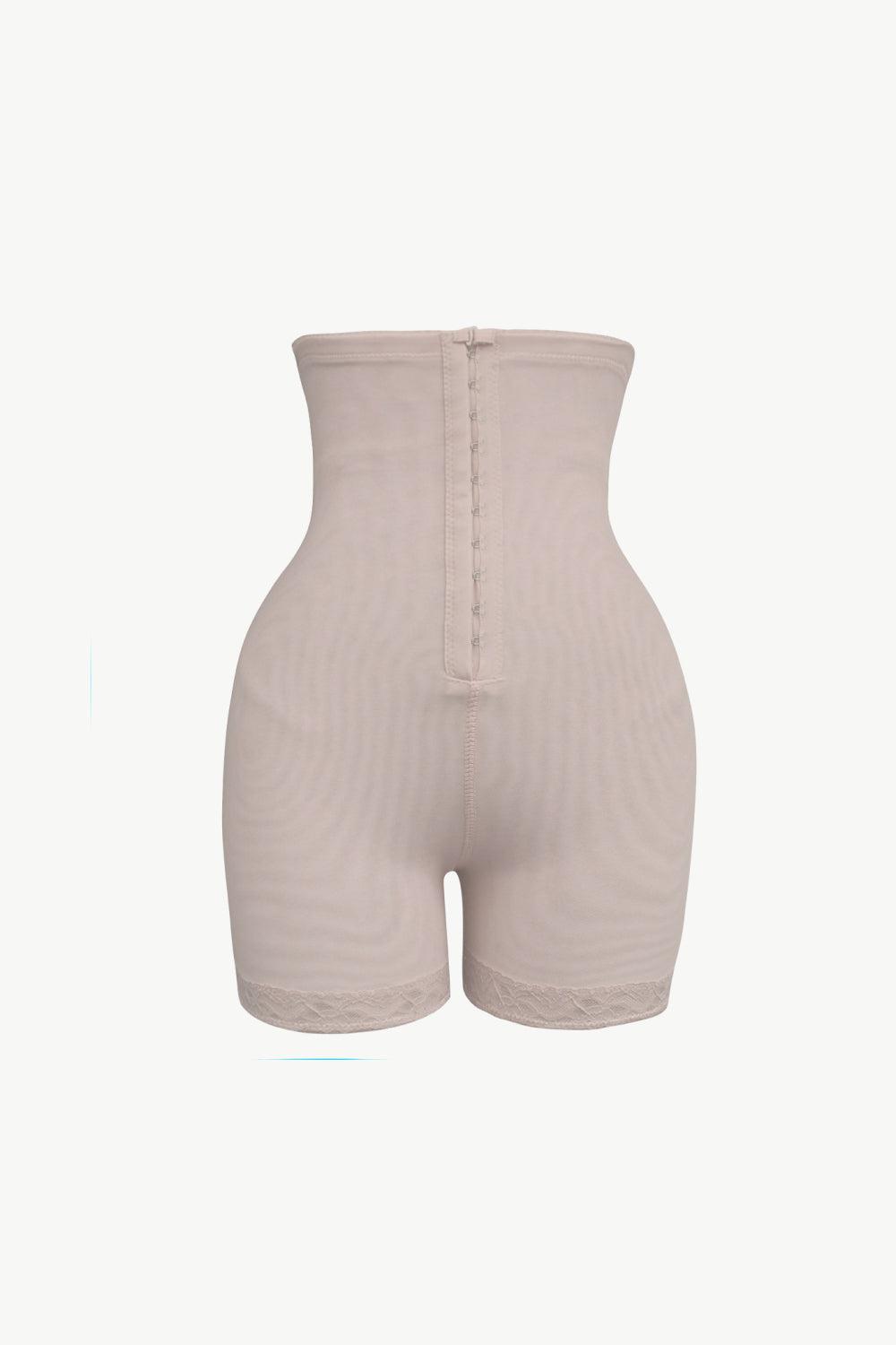 Full Size Hook-and-Eye Shaping Shorts BLUE ZONE PLANET