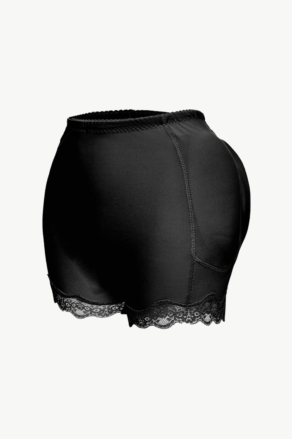 Full Size Lace Trim Shaping Shorts BLUE ZONE PLANET