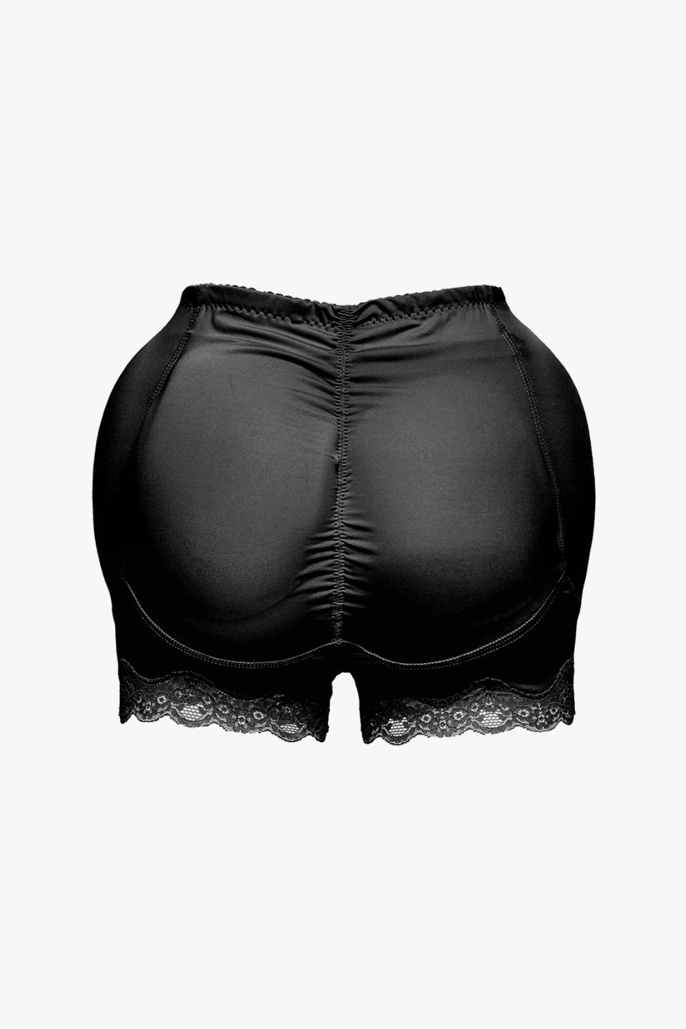 Full Size Lace Trim Shaping Shorts BLUE ZONE PLANET