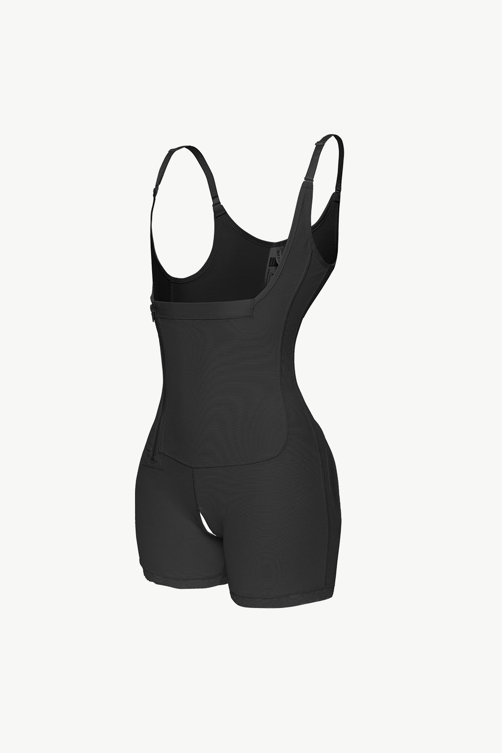 Full Size Side Zipper Under-Bust Shaping Bodysuit BLUE ZONE PLANET