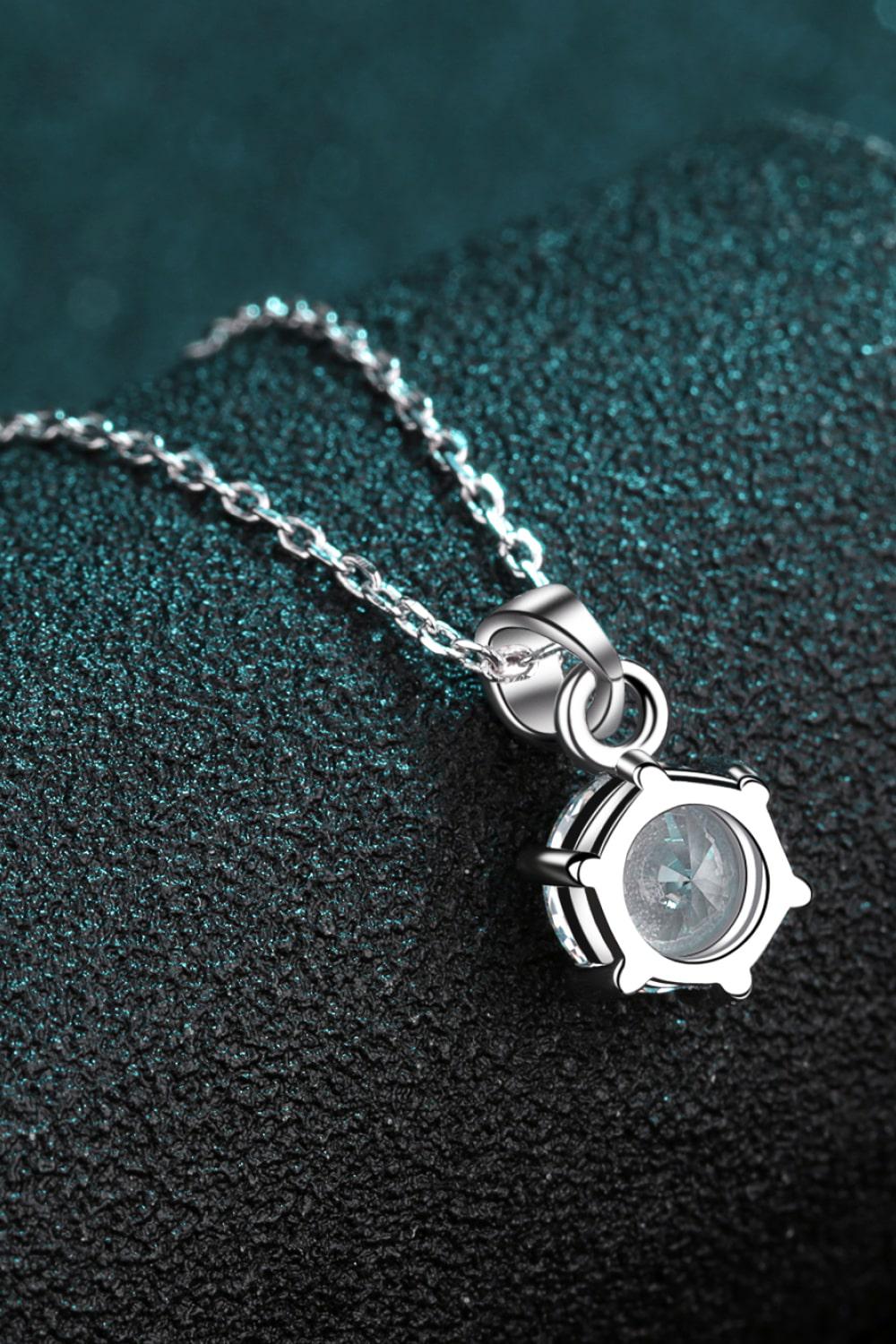 Get What You Need Moissanite Pendant Necklace BLUE ZONE PLANET