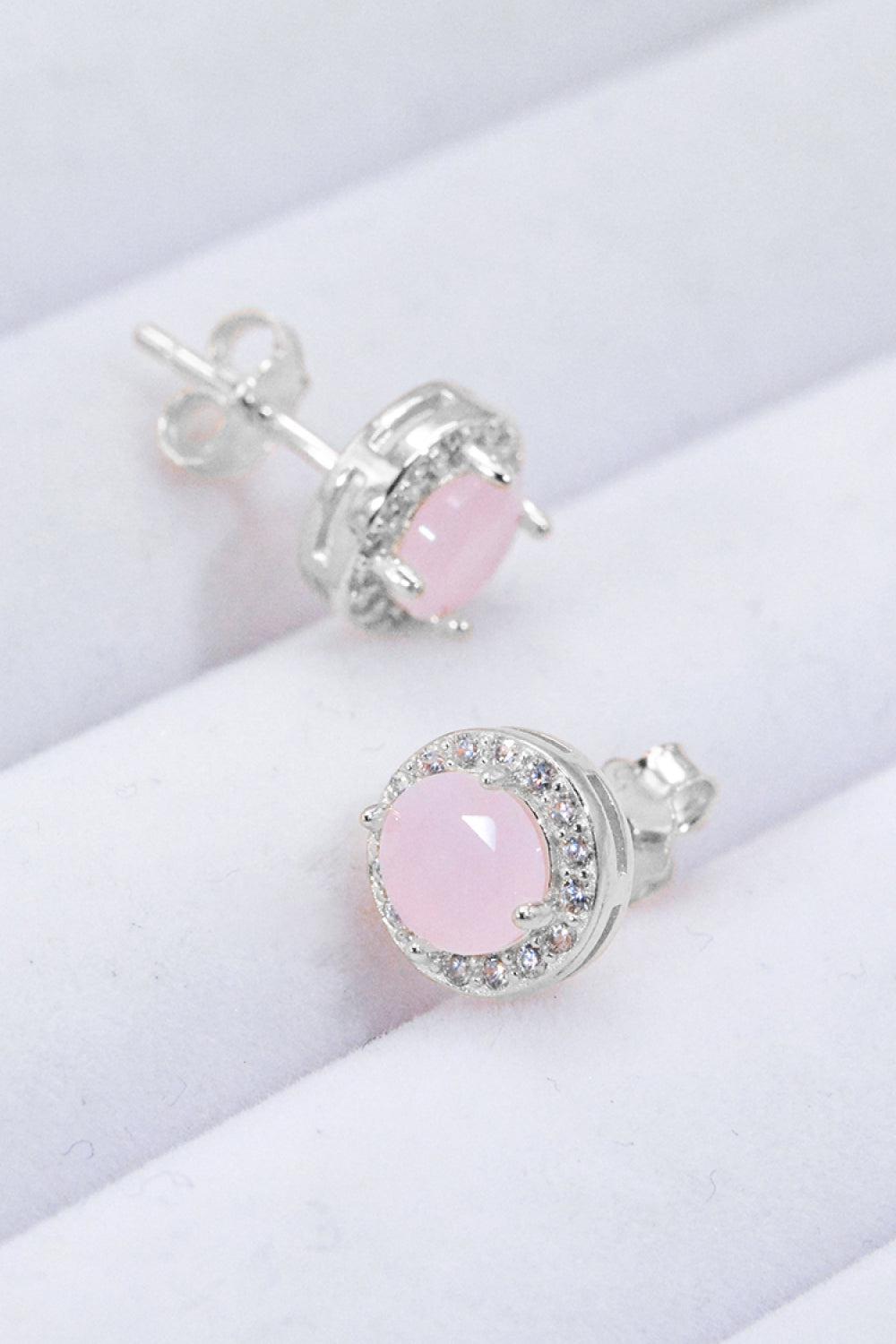 Give It To You 925 Sterling Silver Quartz Earrings BLUE ZONE PLANET