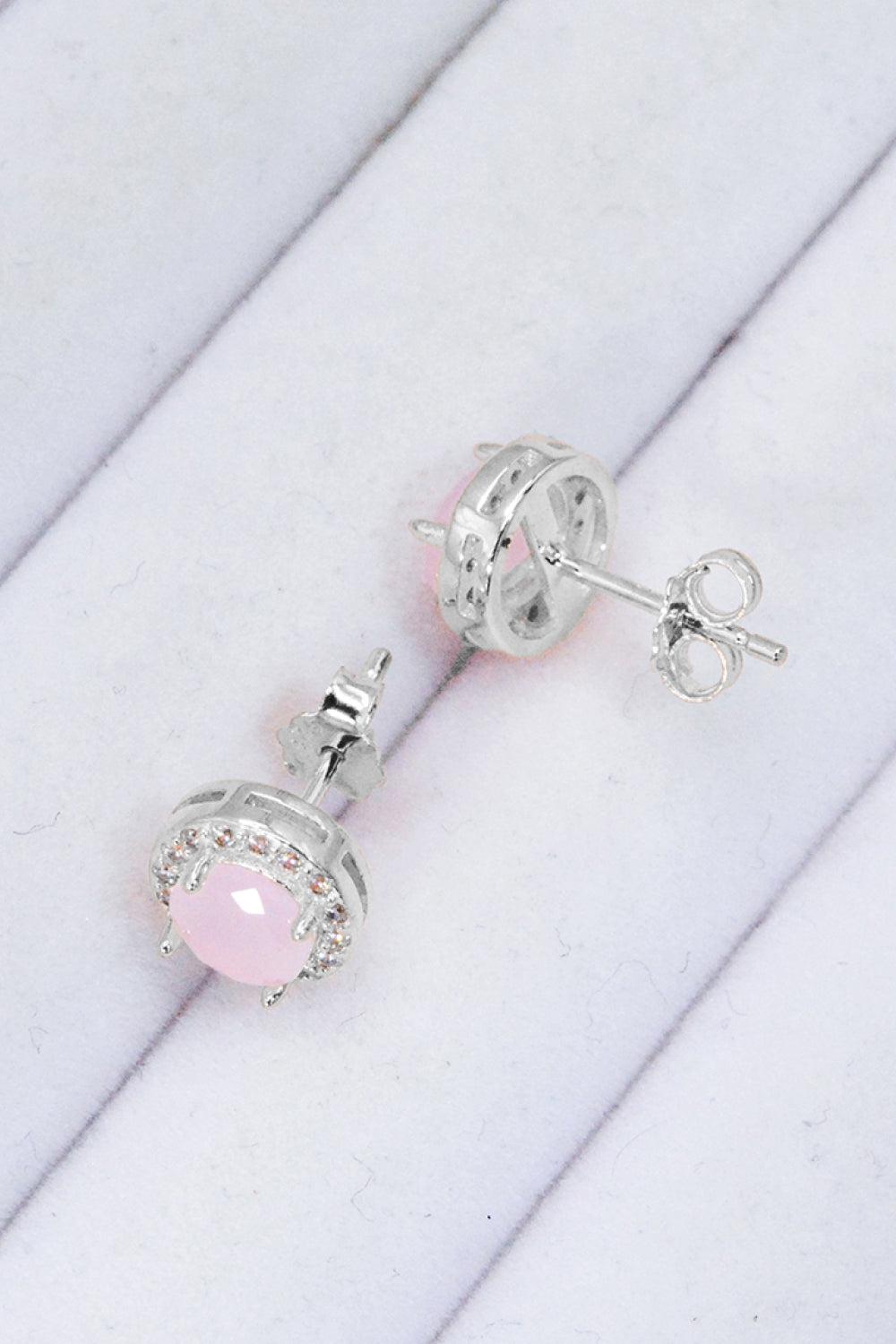 Give It To You 925 Sterling Silver Quartz Earrings BLUE ZONE PLANET