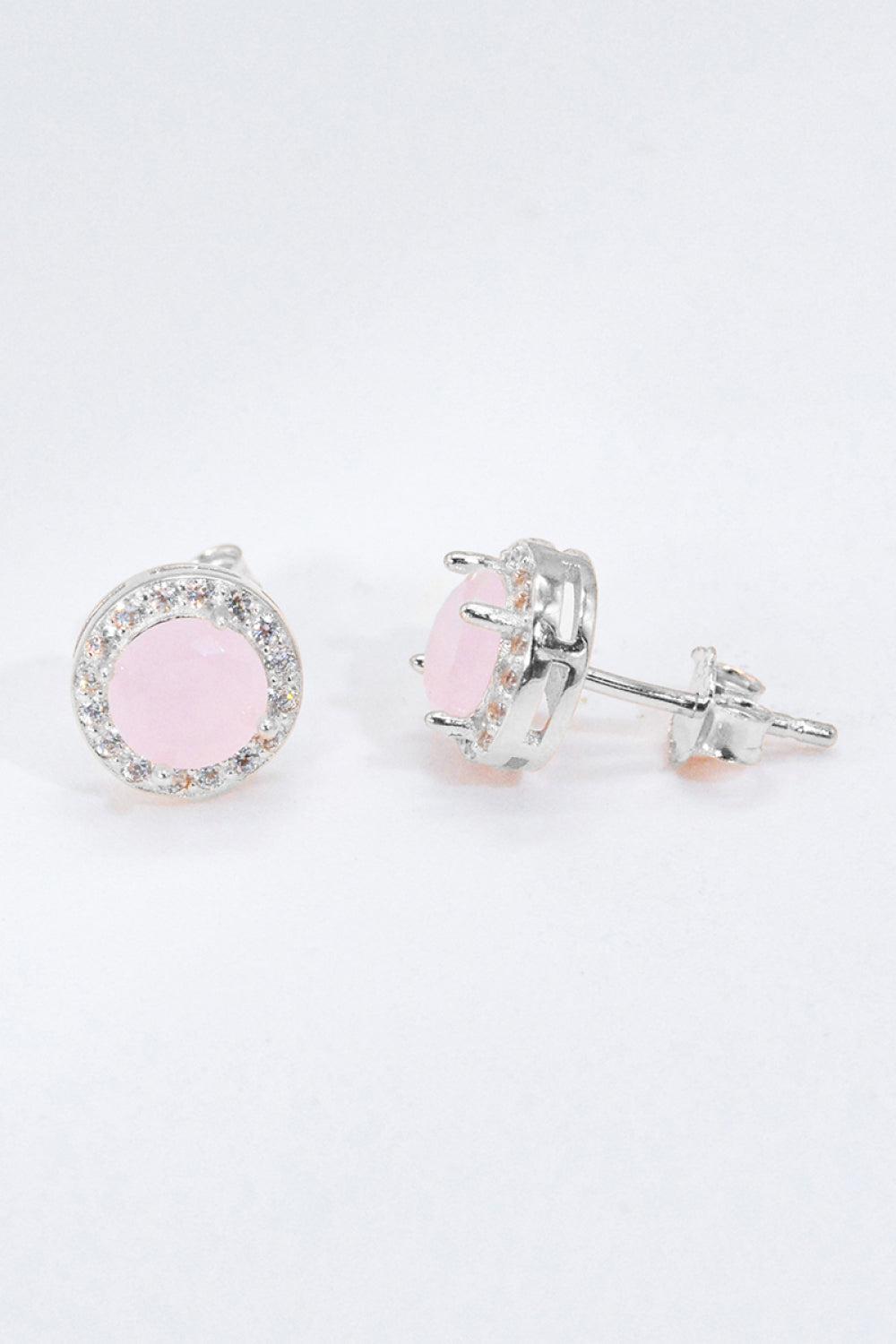 Give It To You 925 Sterling Silver Quartz Earrings BLUE ZONE PLANET
