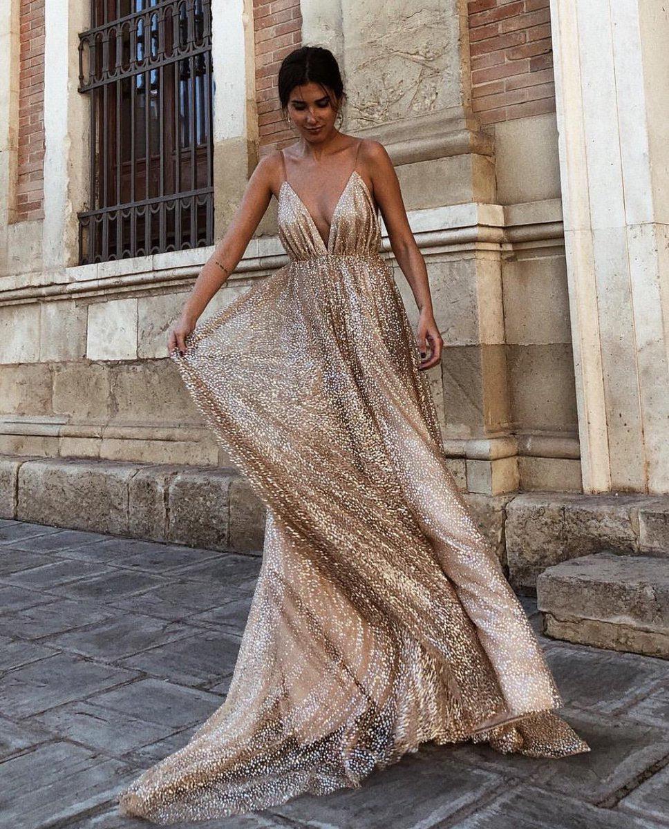 Glitter Evening Gown Floor Length Dresses Blue Zone Planet