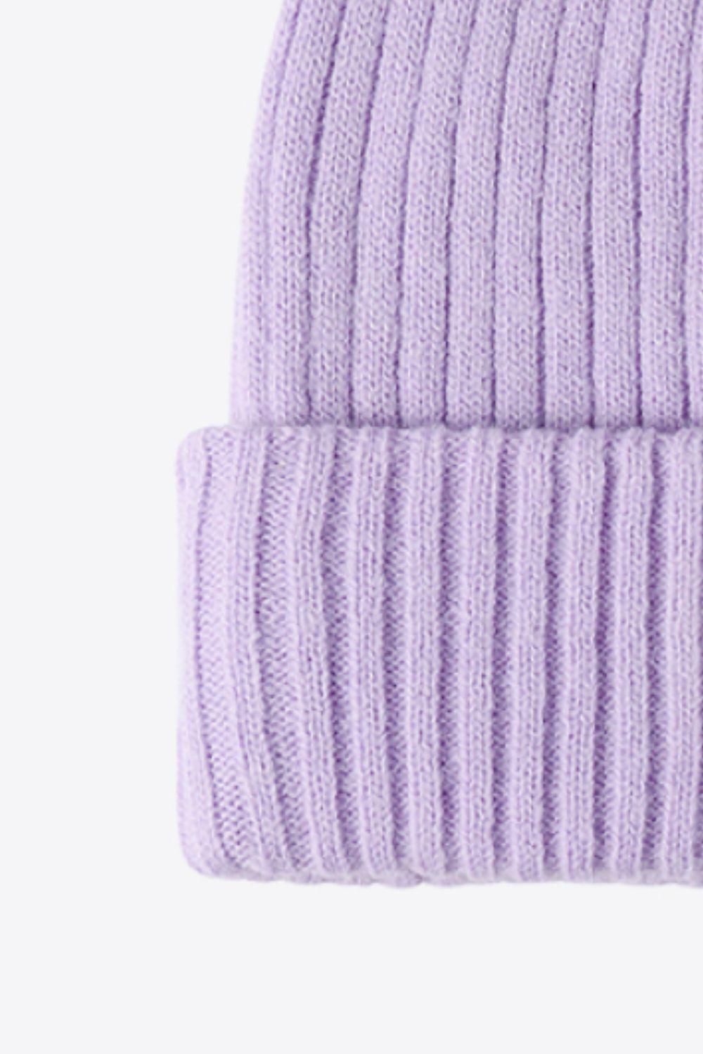 HAPPY Contrast Beanie BLUE ZONE PLANET