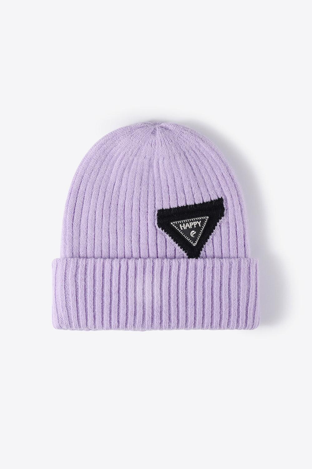 HAPPY Contrast Beanie BLUE ZONE PLANET