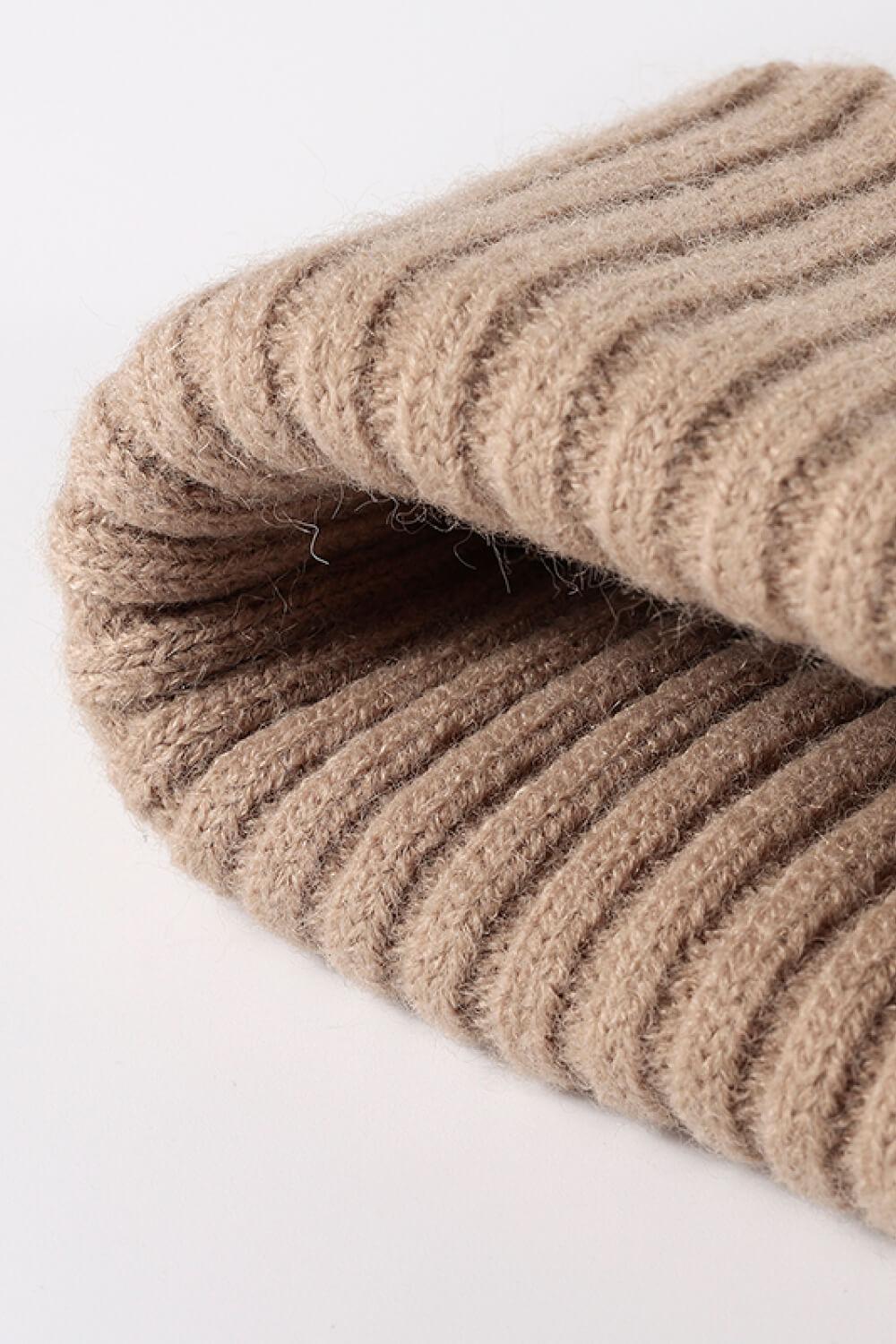 HAPPY Contrast Beanie BLUE ZONE PLANET
