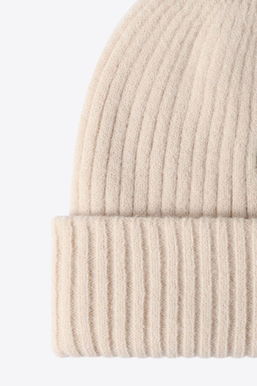 HAPPY Contrast Beanie BLUE ZONE PLANET