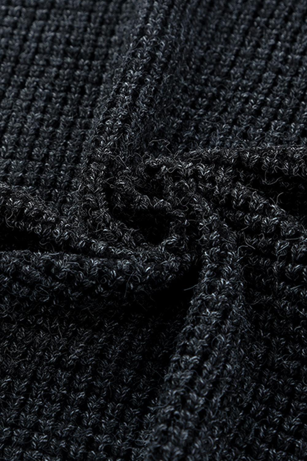 Heathered Open Front Longline Cardigan BLUE ZONE PLANET