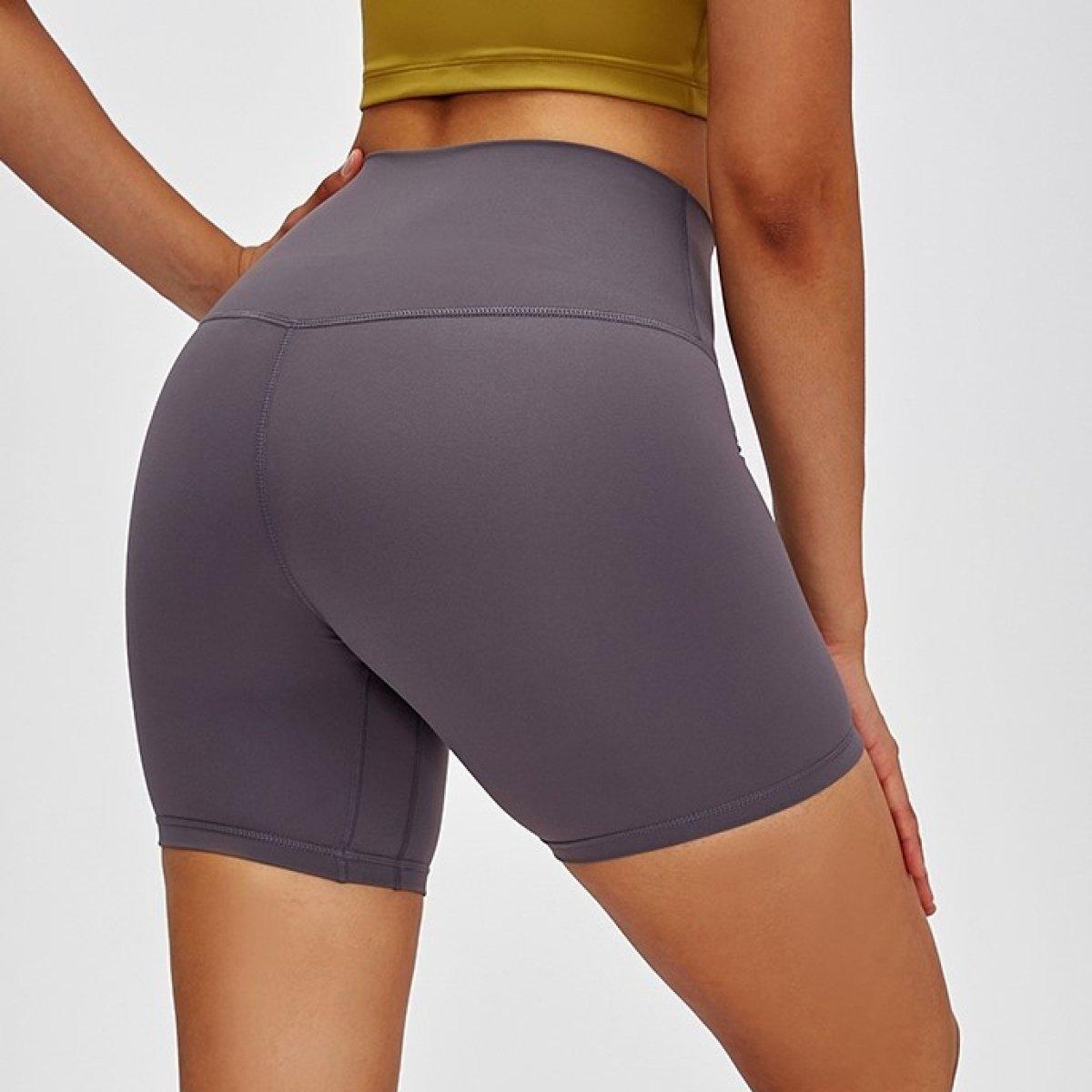 High Waist Training Shorts BLUE ZONE PLANET