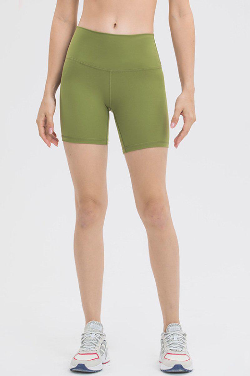 High Waist Training Shorts BLUE ZONE PLANET