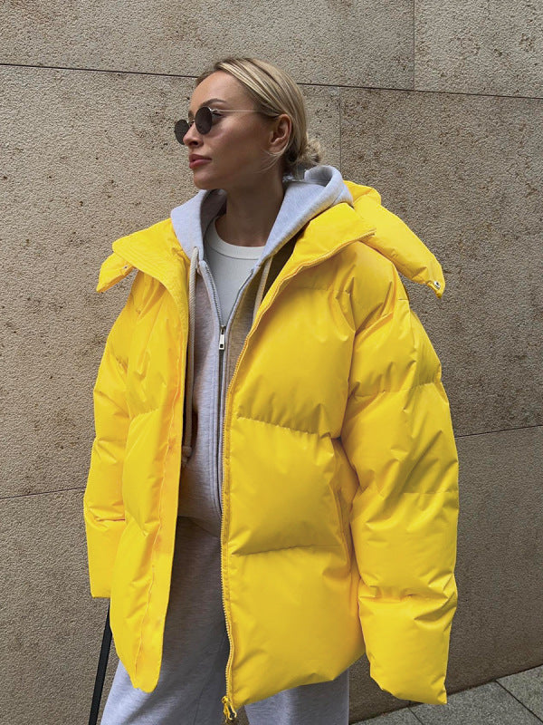 loose quilted jacket loose coat top kakaclo