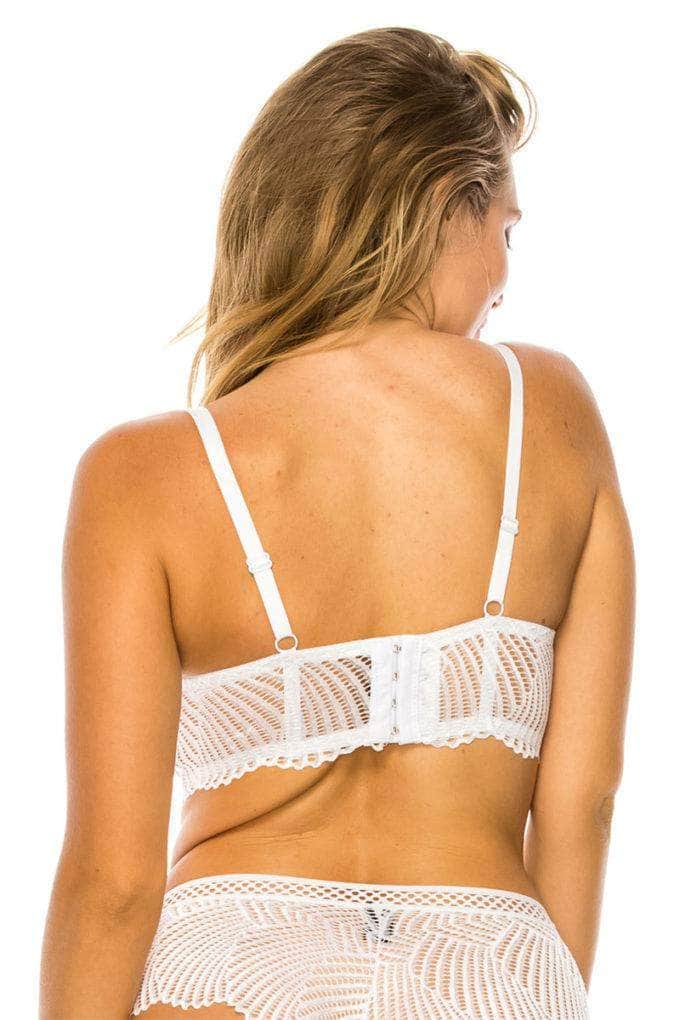 Lace Trim Push Up Bra Blue Zone Planet