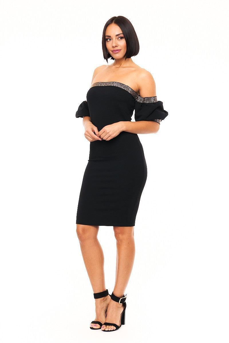 Long Sleeve Stripe Print Midi Dress Blue Zone Planet