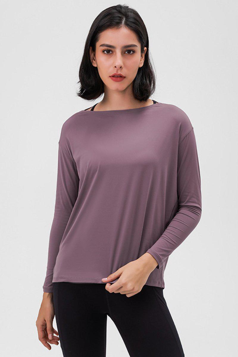 Loose Fit Active Top BLUE ZONE PLANET