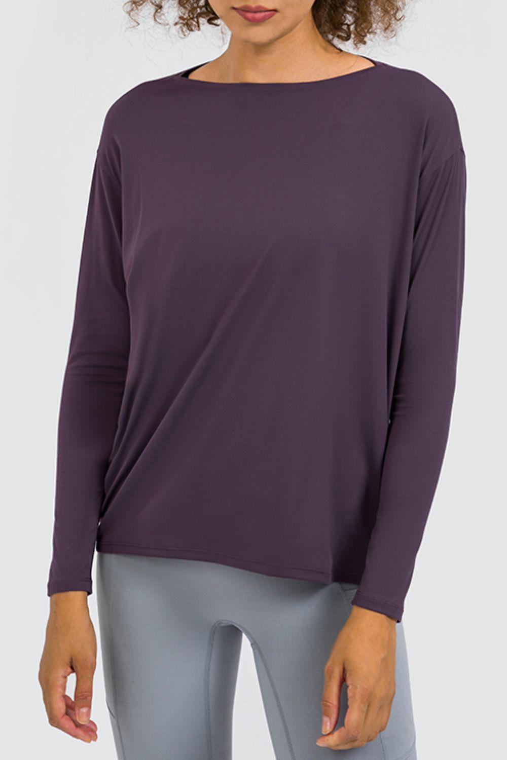 Loose Fit Active Top BLUE ZONE PLANET