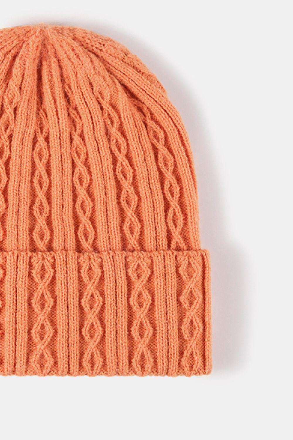 Mixed Knit Cuff Beanie BLUE ZONE PLANET