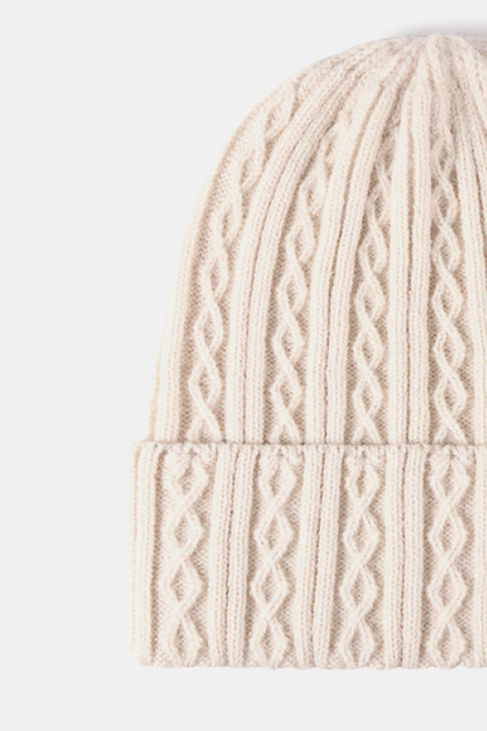Mixed Knit Cuff Beanie BLUE ZONE PLANET