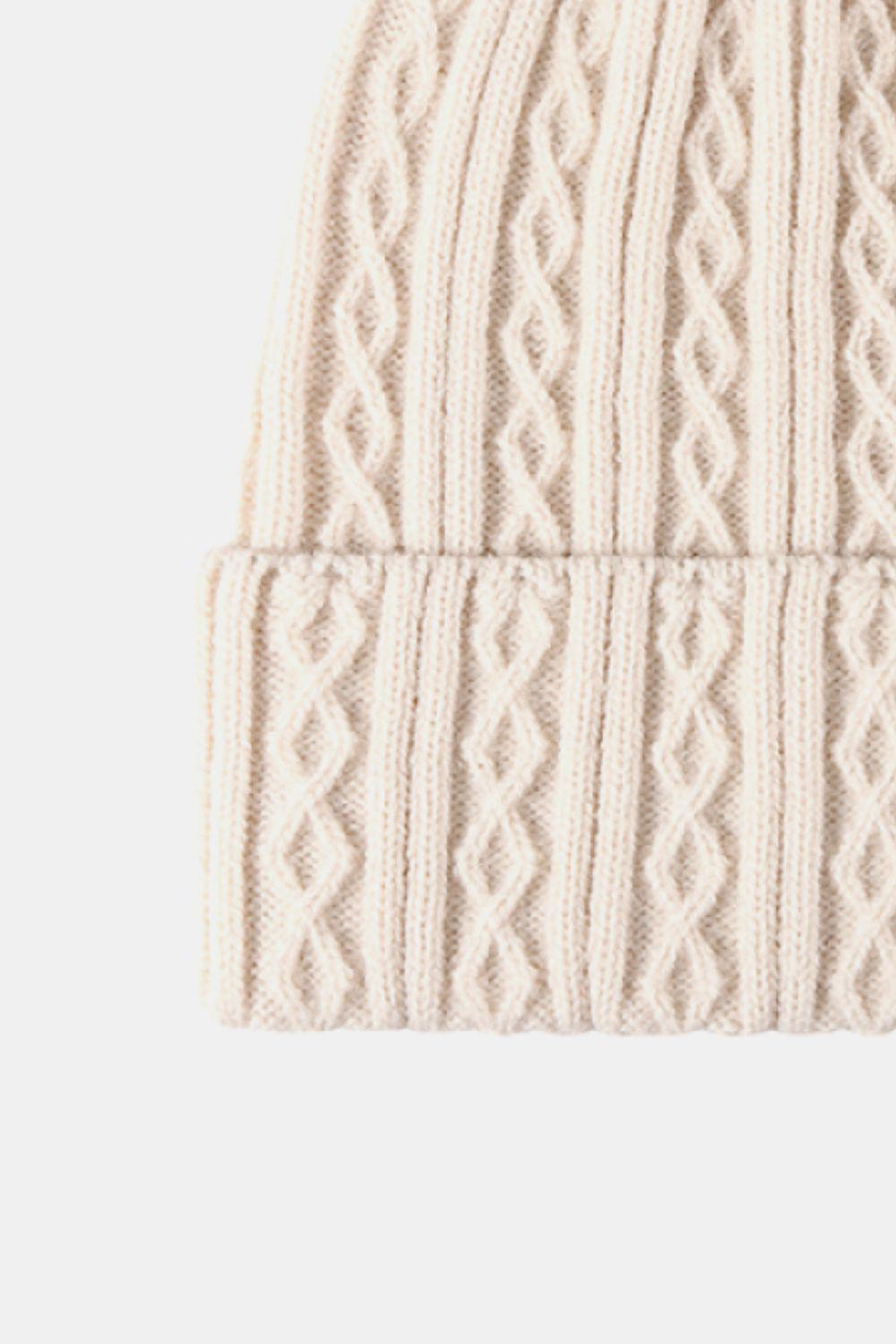 Mixed Knit Cuff Beanie BLUE ZONE PLANET