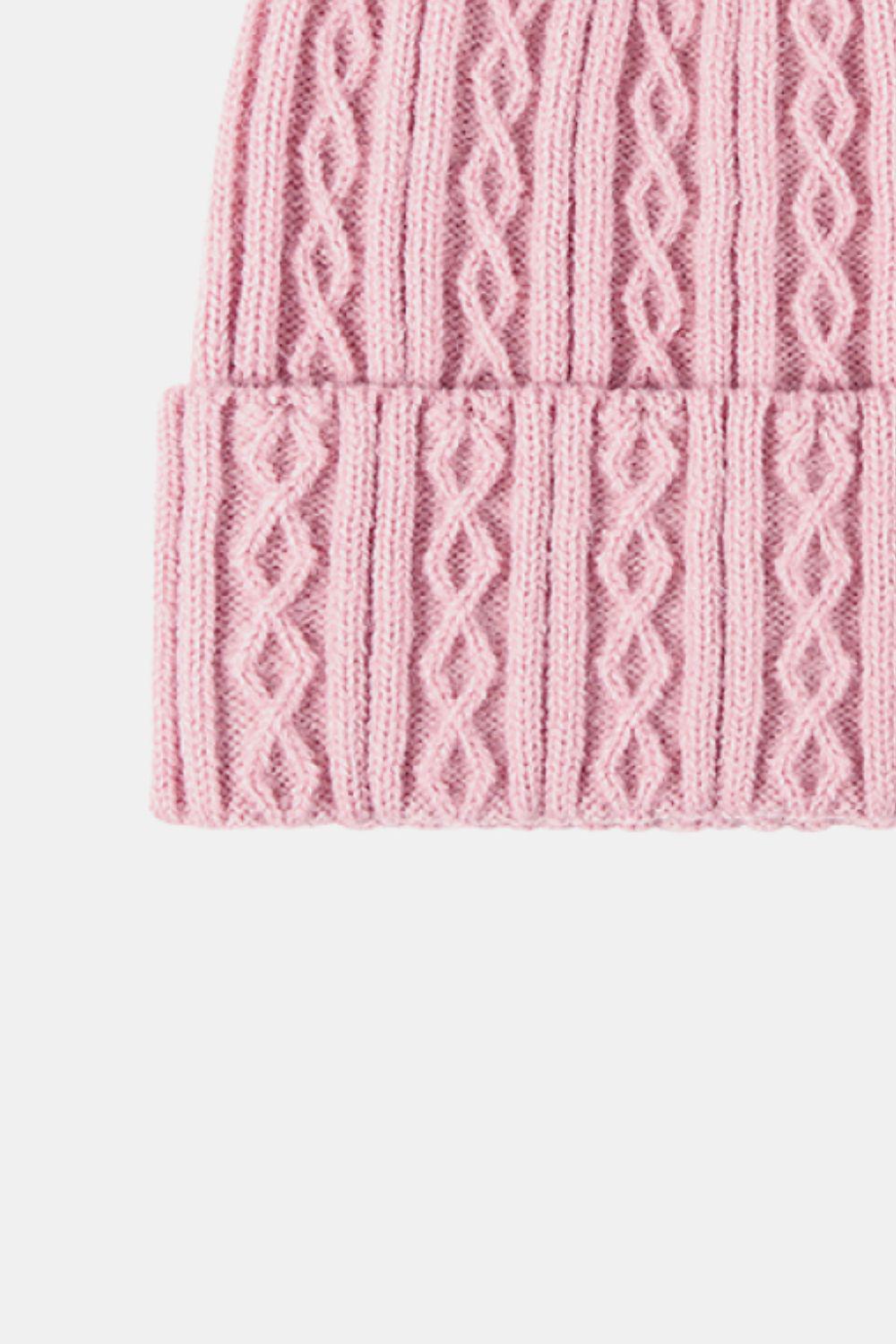 Mixed Knit Cuff Beanie BLUE ZONE PLANET