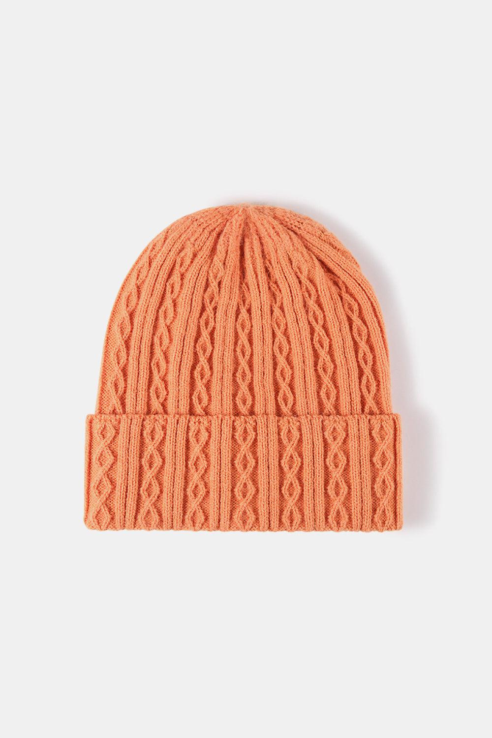 Mixed Knit Cuff Beanie BLUE ZONE PLANET