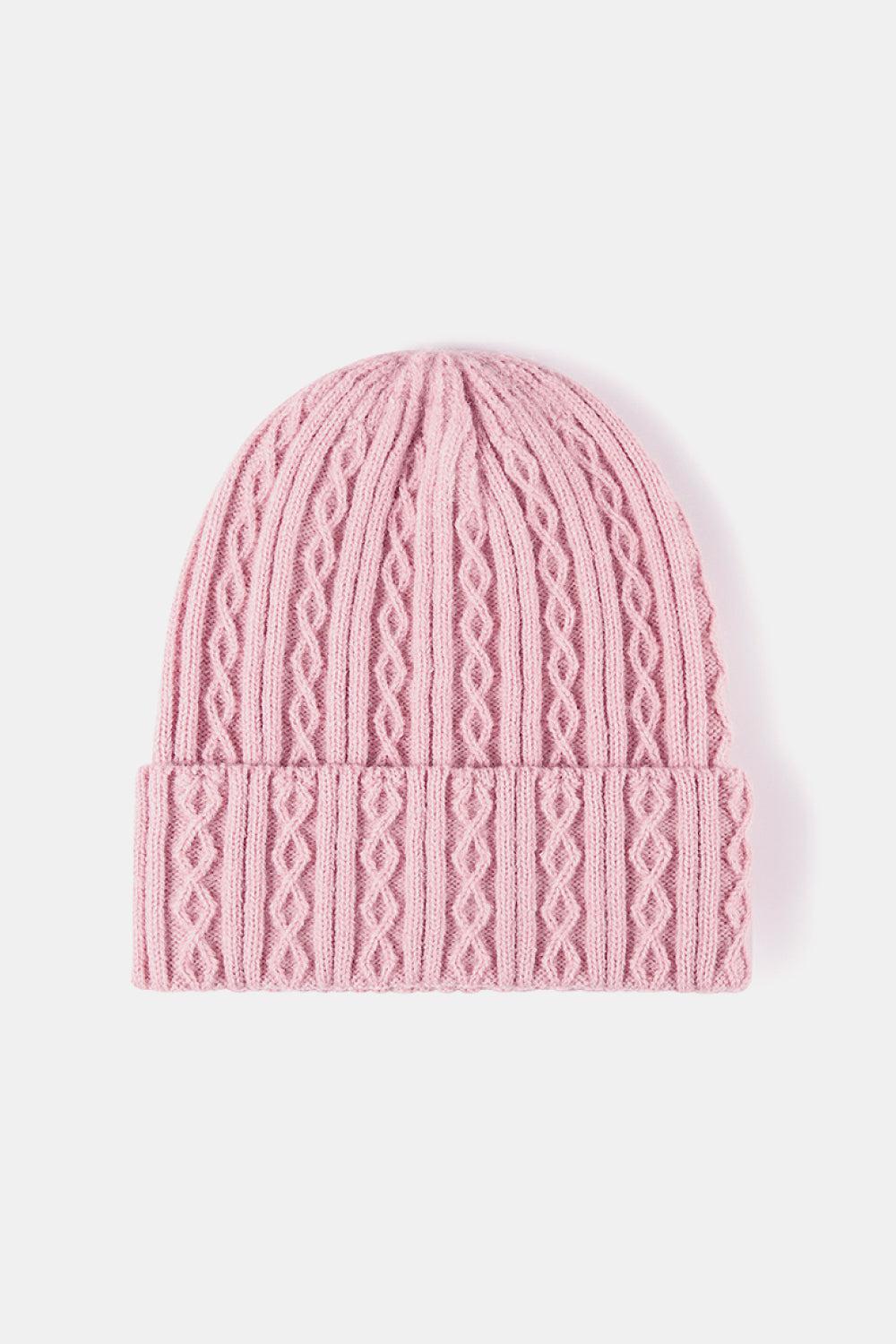Mixed Knit Cuff Beanie BLUE ZONE PLANET