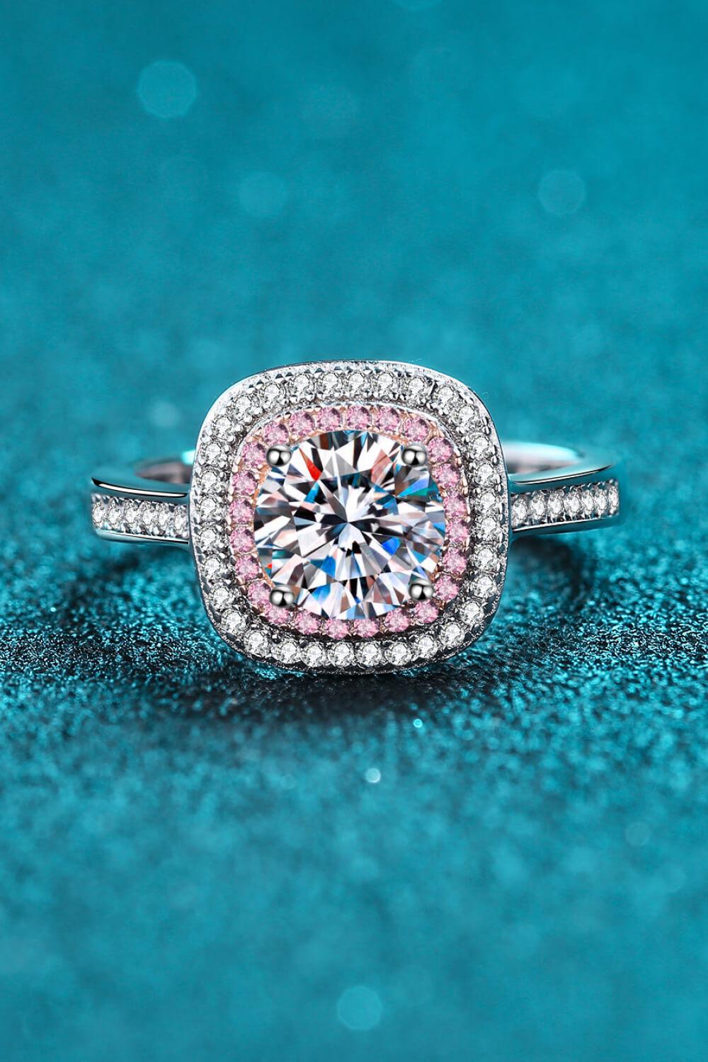 Need You Now Moissanite Ring BLUE ZONE PLANET
