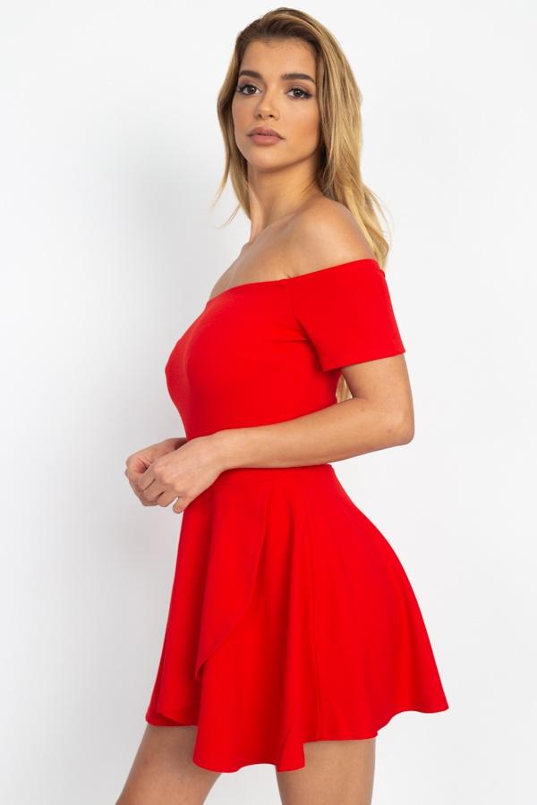 Off Shoulder Romper