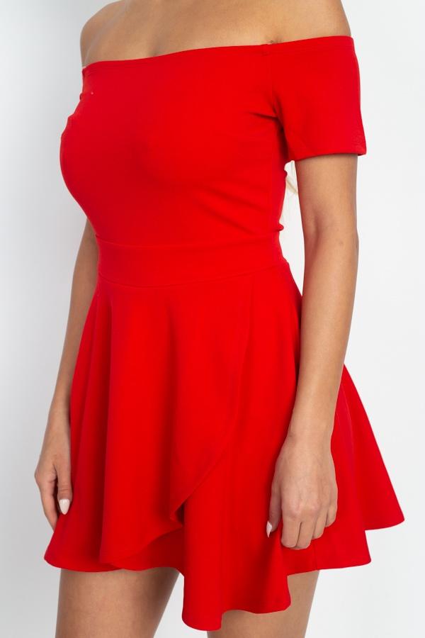 Off Shoulder Romper