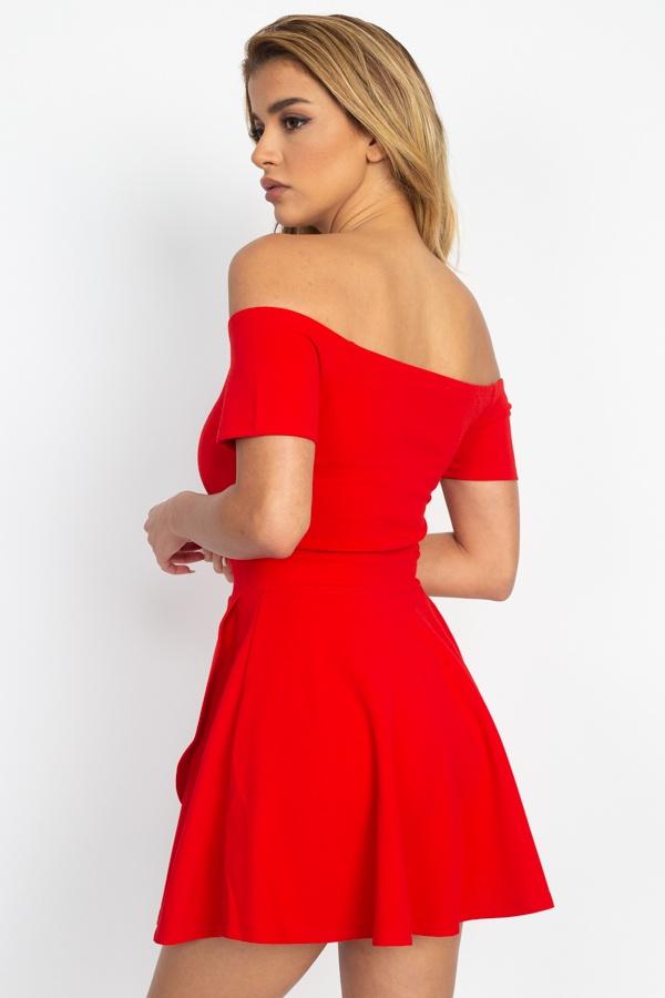 Off Shoulder Romper