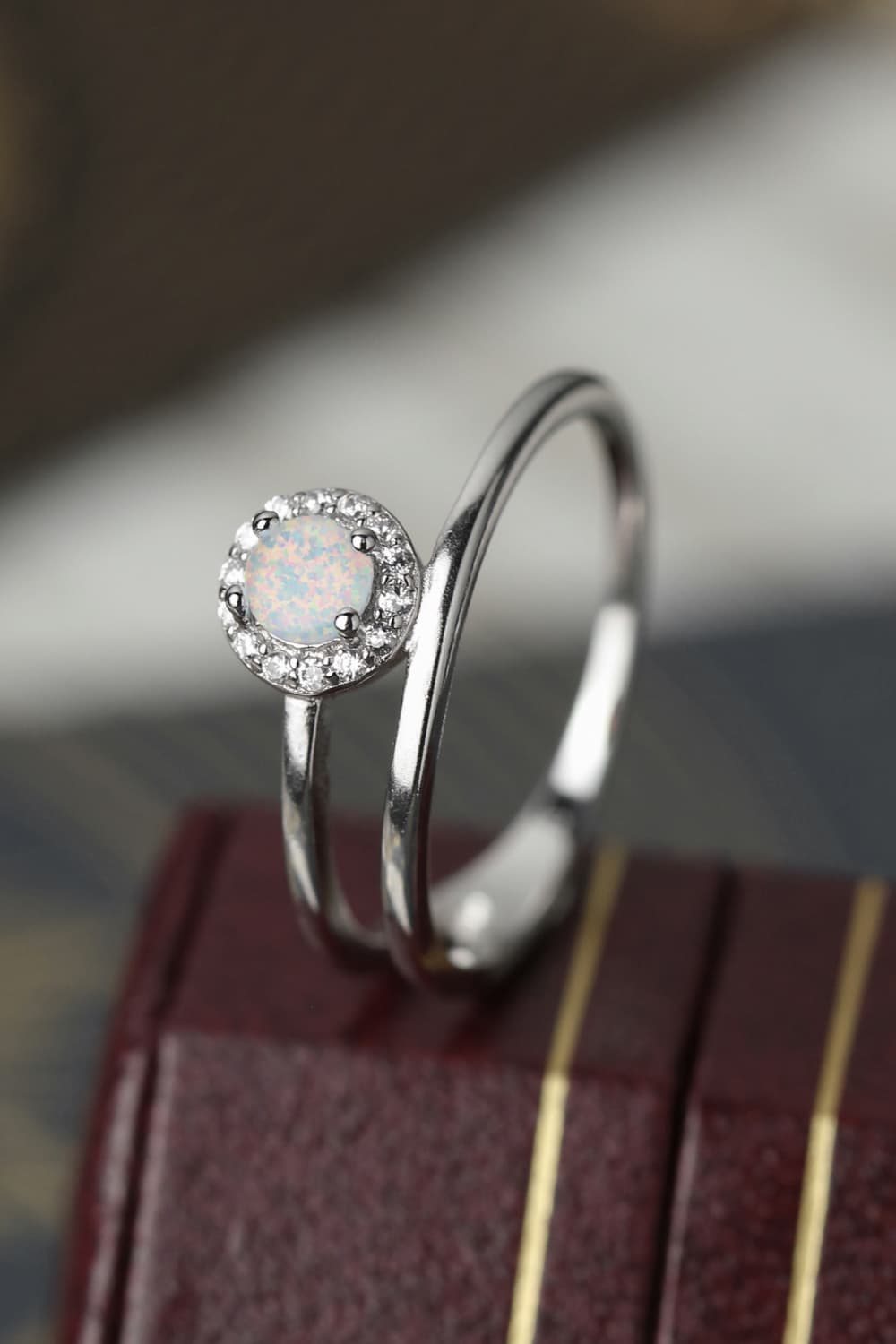 Opal Bypass Ring BLUE ZONE PLANET