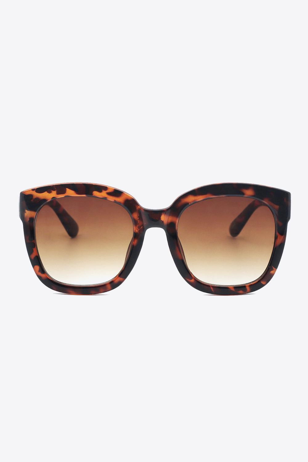 Polycarbonate Frame Square Sunglasses BLUE ZONE PLANET