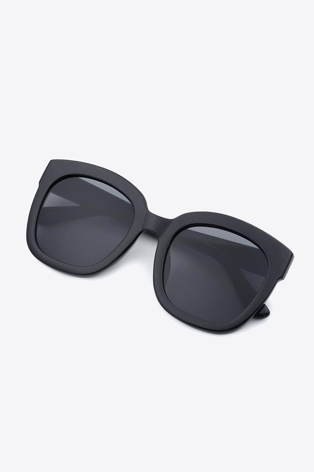 Polycarbonate Frame Square Sunglasses BLUE ZONE PLANET