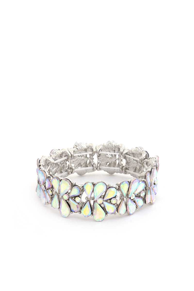 Rhinestone Bracelet Blue Zone Planet