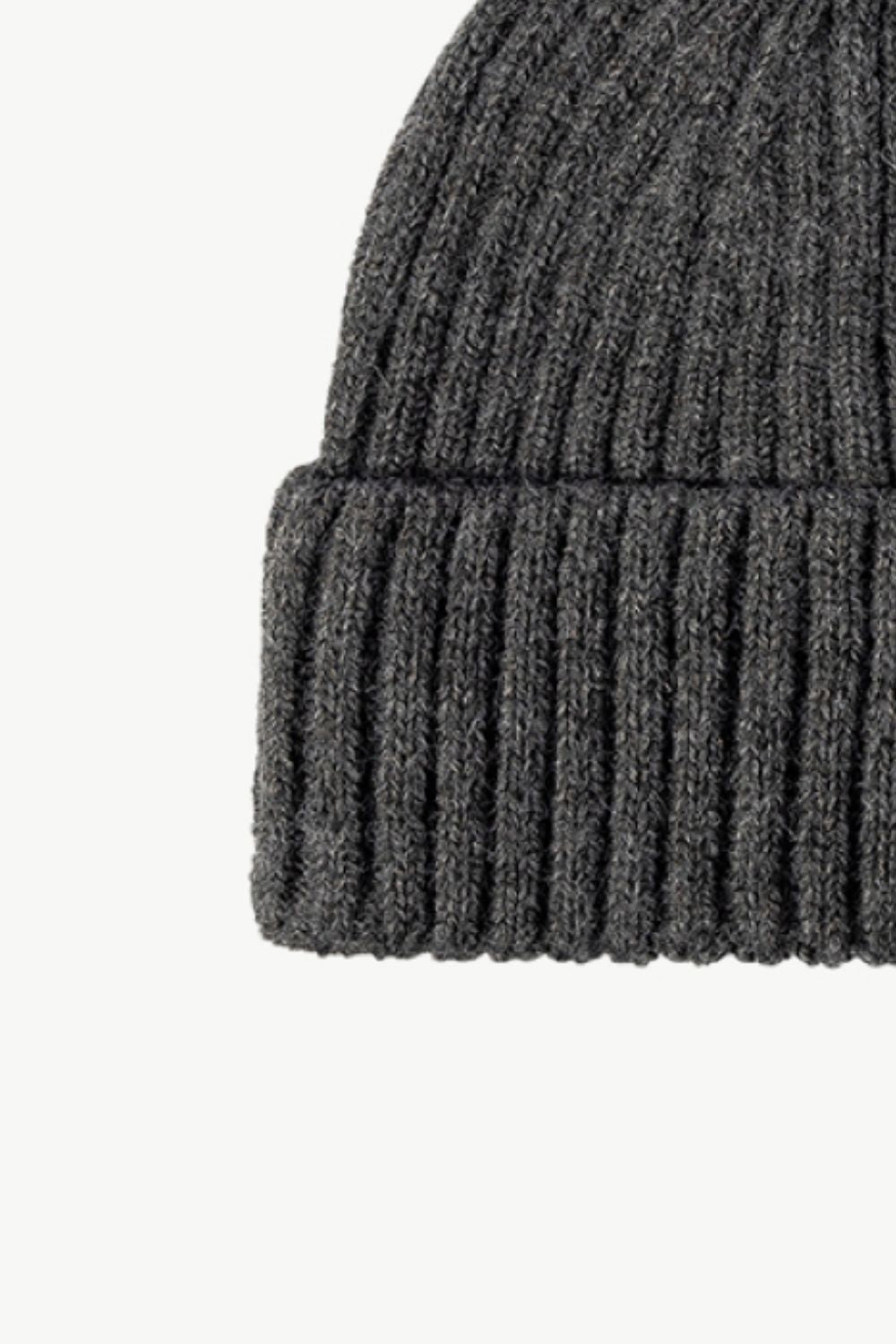Rib-Knit Cuff Beanie BLUE ZONE PLANET
