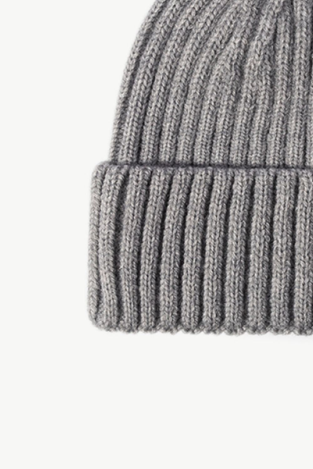 Rib-Knit Cuff Beanie BLUE ZONE PLANET