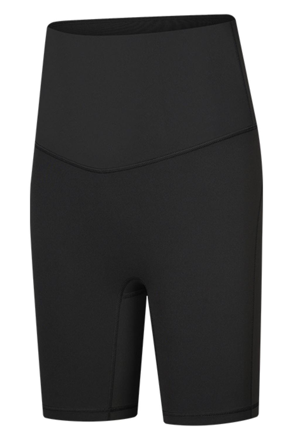 Seamless High-Rise Wide Waistband Biker Shorts BLUE ZONE PLANET