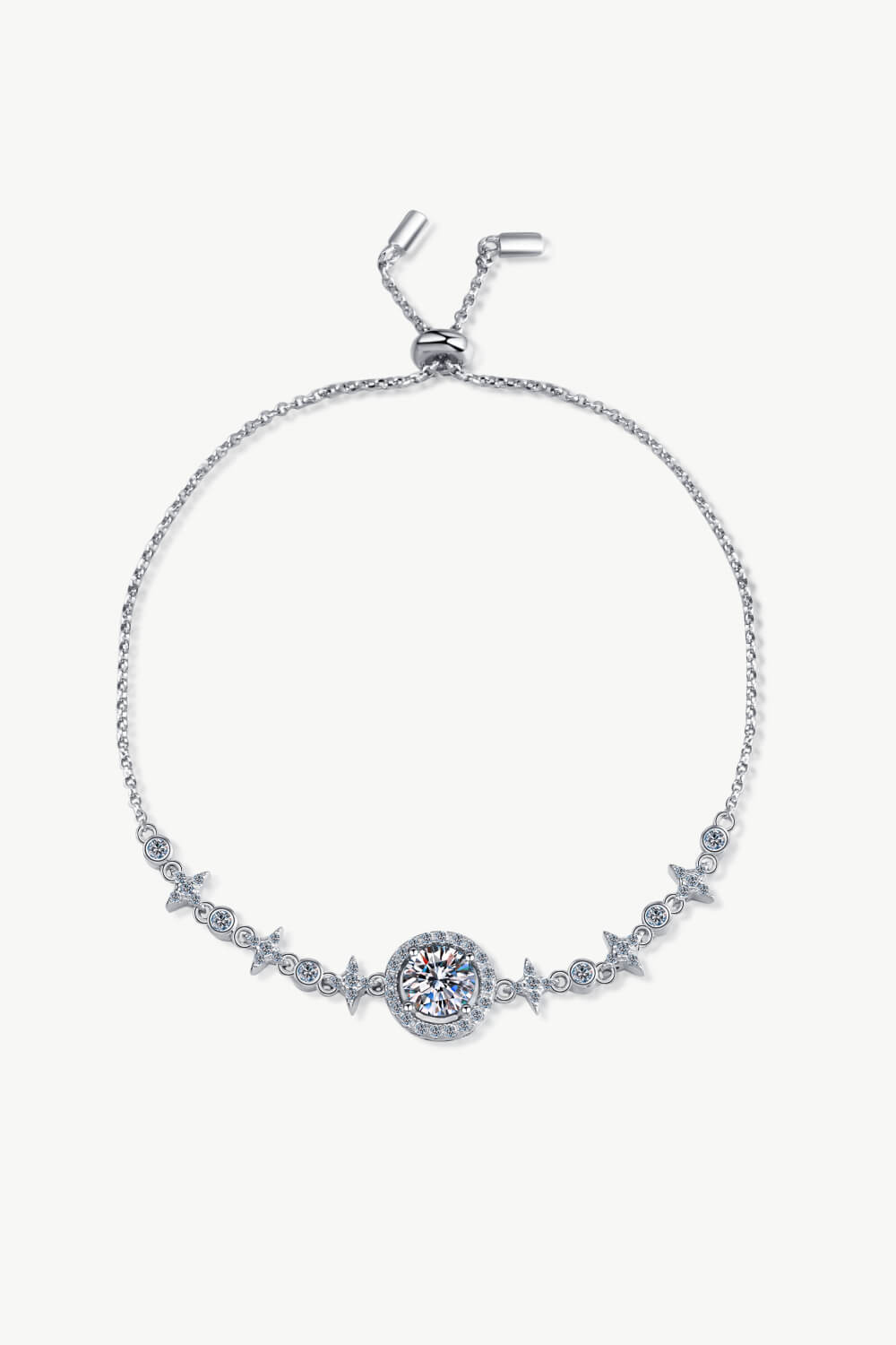 Show You The Way Moissanite Bracelet BLUE ZONE PLANET
