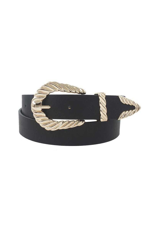 Shrimp Tectured Buckle Belt Blue Zone Planet
