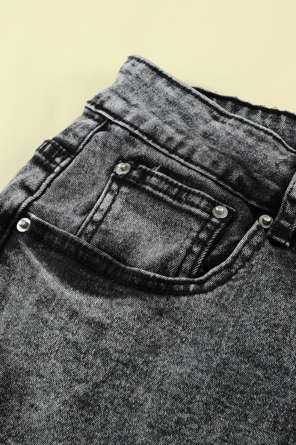 Slit Flare Jeans BLUE ZONE PLANET