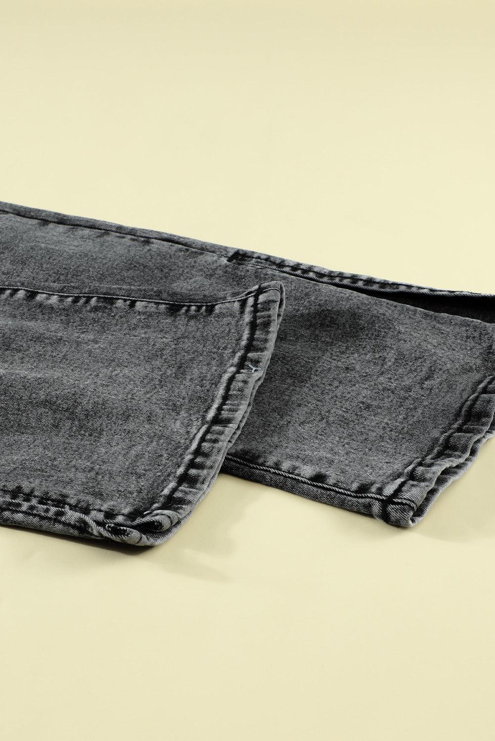 Slit Flare Jeans BLUE ZONE PLANET