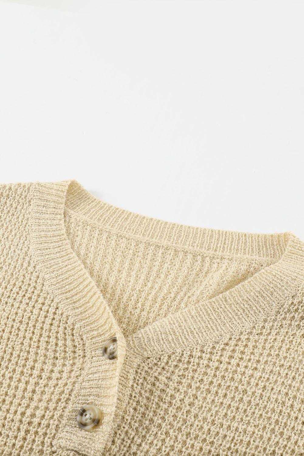 Striped Raglan Sleeve Drop Shoulder Sweater BLUE ZONE PLANET