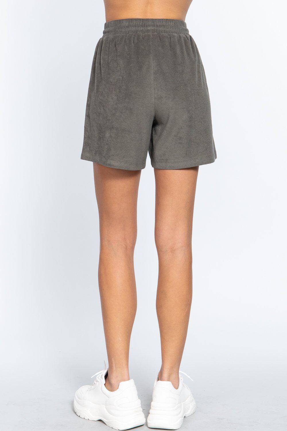 Terry Toweling Shorts Blue Zone Planet