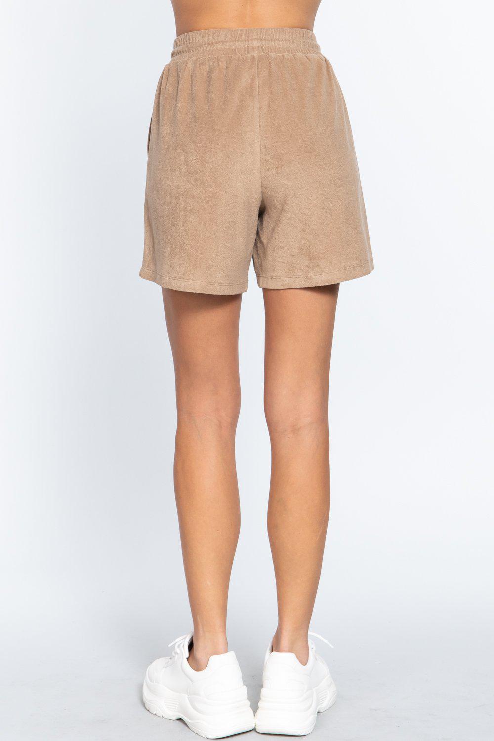 Terry Toweling Shorts Blue Zone Planet