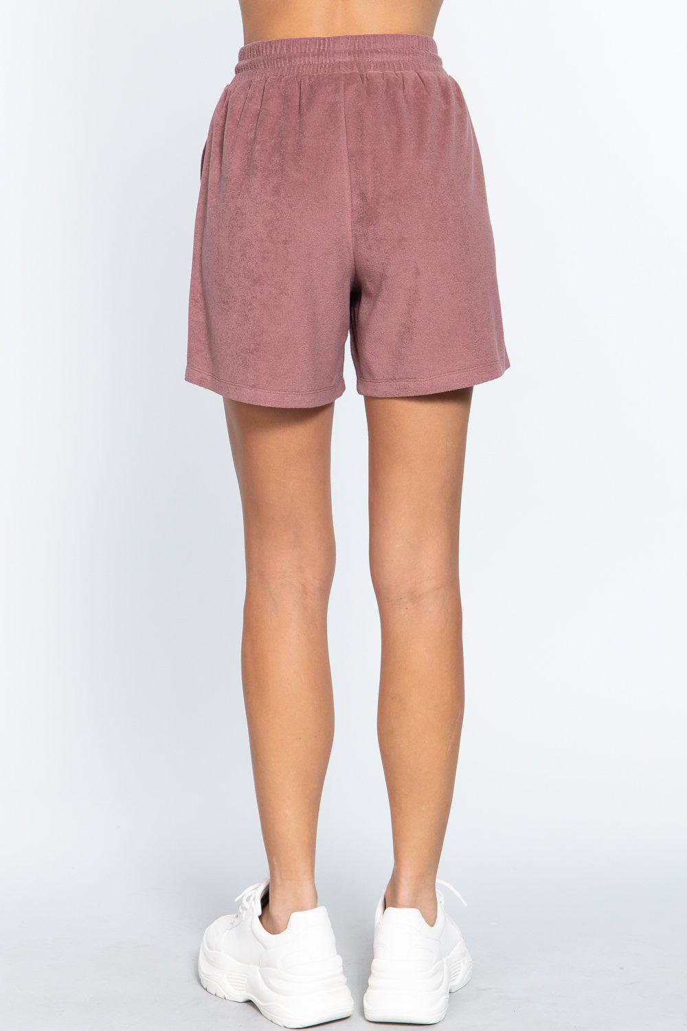 Terry Toweling Shorts Blue Zone Planet