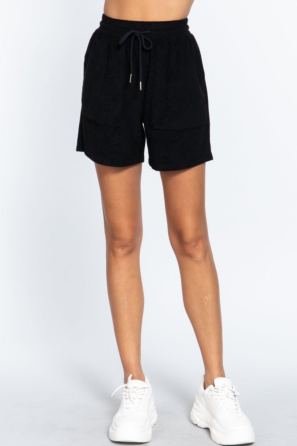 Terry Toweling Shorts Blue Zone Planet