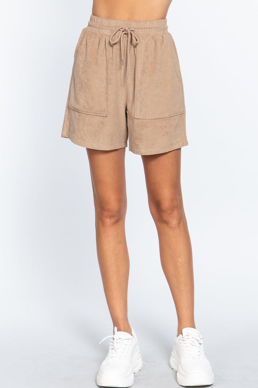 Terry Toweling Shorts Blue Zone Planet