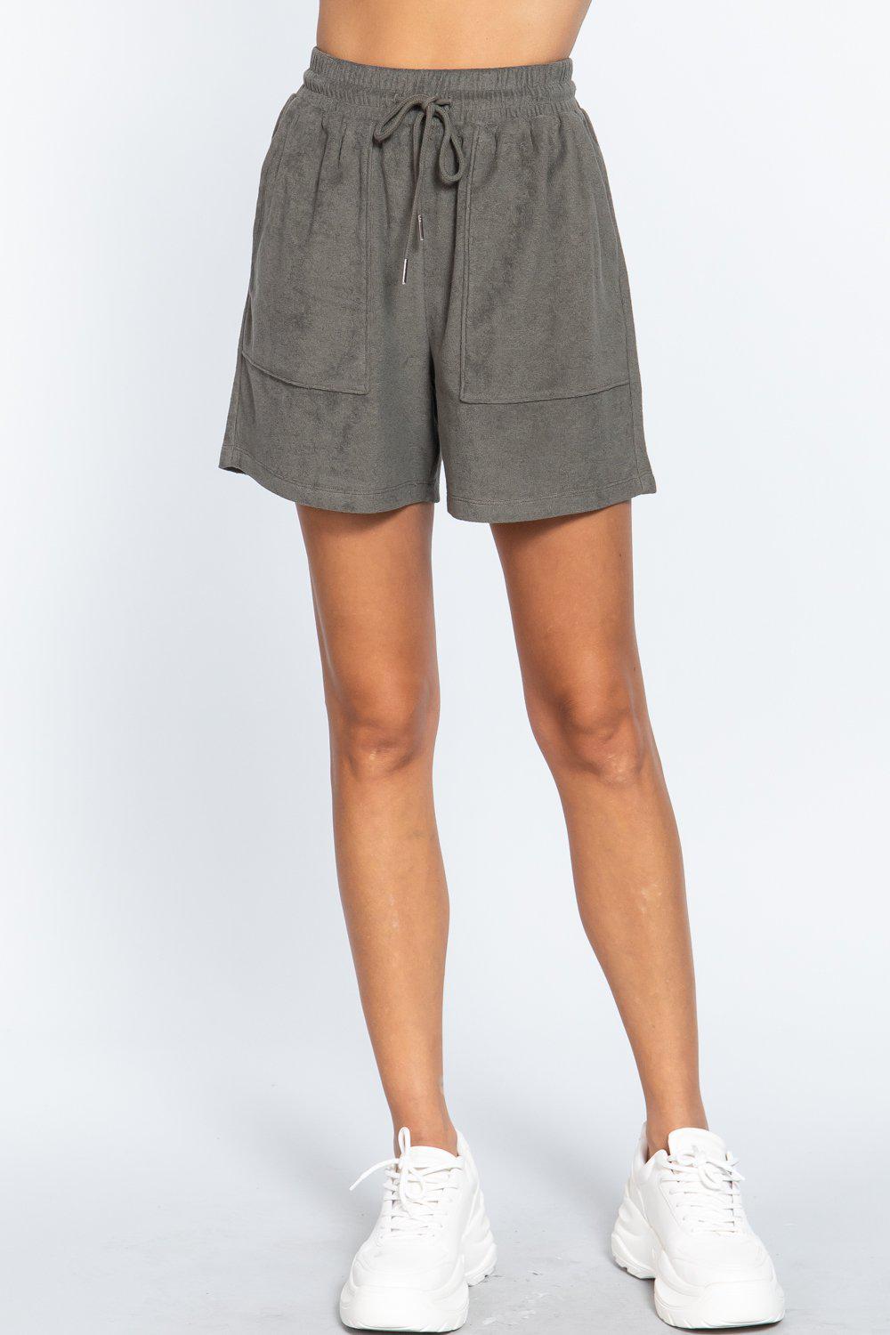 Terry Toweling Shorts Blue Zone Planet