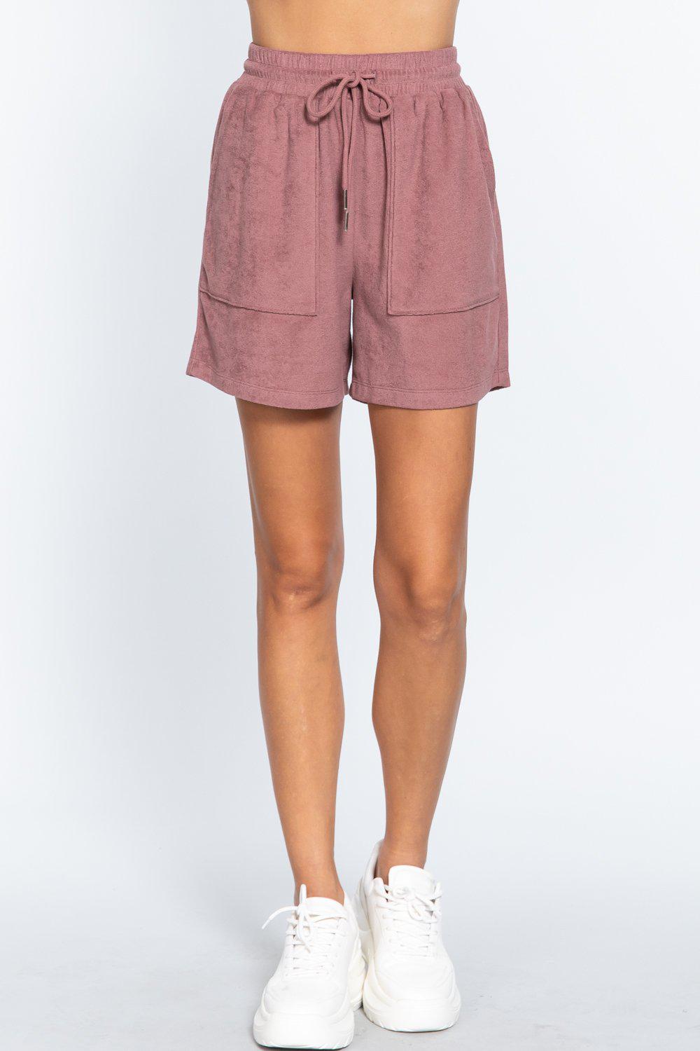 Terry Toweling Shorts Blue Zone Planet